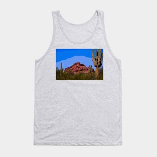 Red Rock Cactus Tank Top